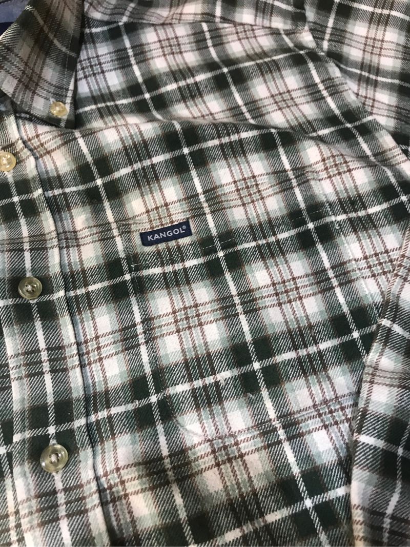 Kemeja plaid kangol, foto 3