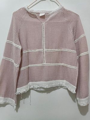 Bohemian Top Magnolia Soft Baby Pink