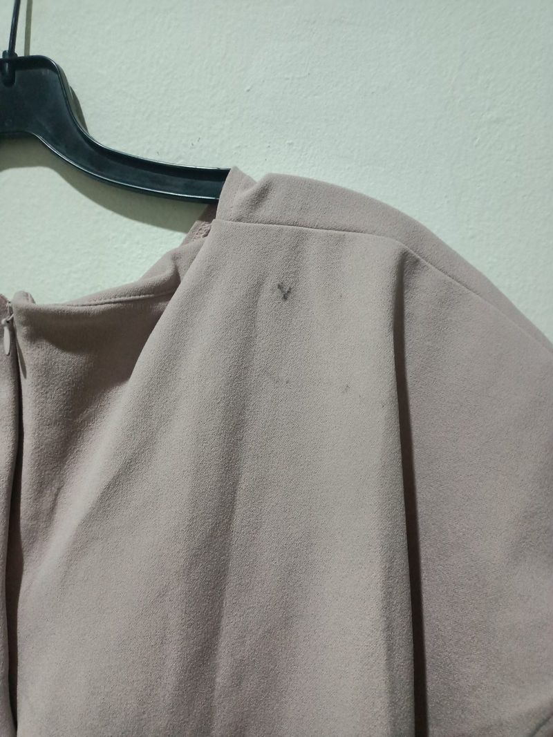 Twist-Front V-Neck Blouse (Dusty Pink) 🌸, foto 3