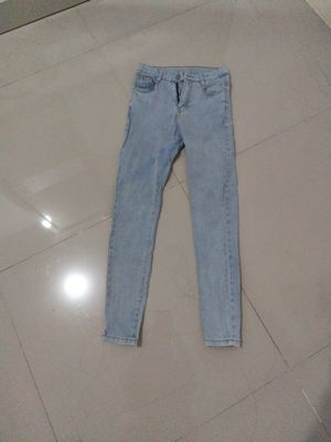 celana jeans bluelight wanita ukuran l