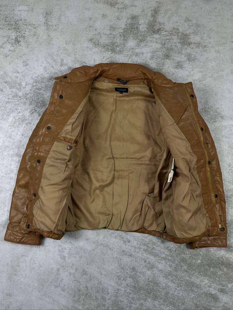 vintage casual faux leather jacket, foto 5