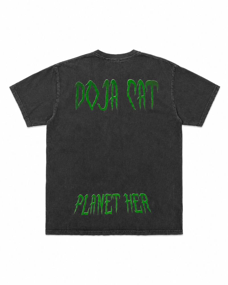 Kaos Washed Graphic Doja cat Tee, foto 2