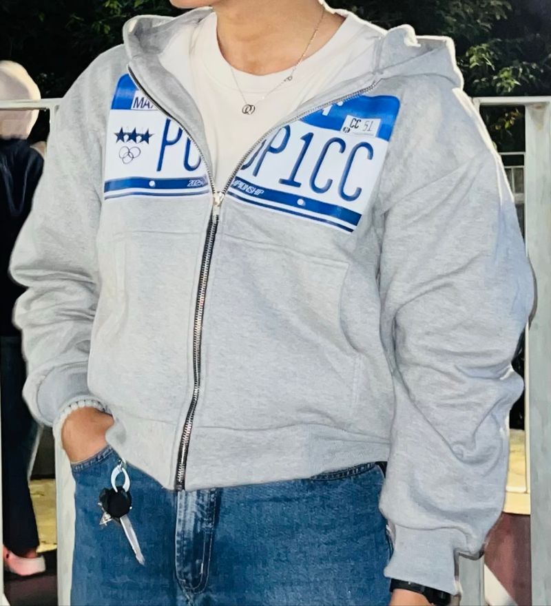 Zipper Hoodie - Pospicc Leather, foto 4