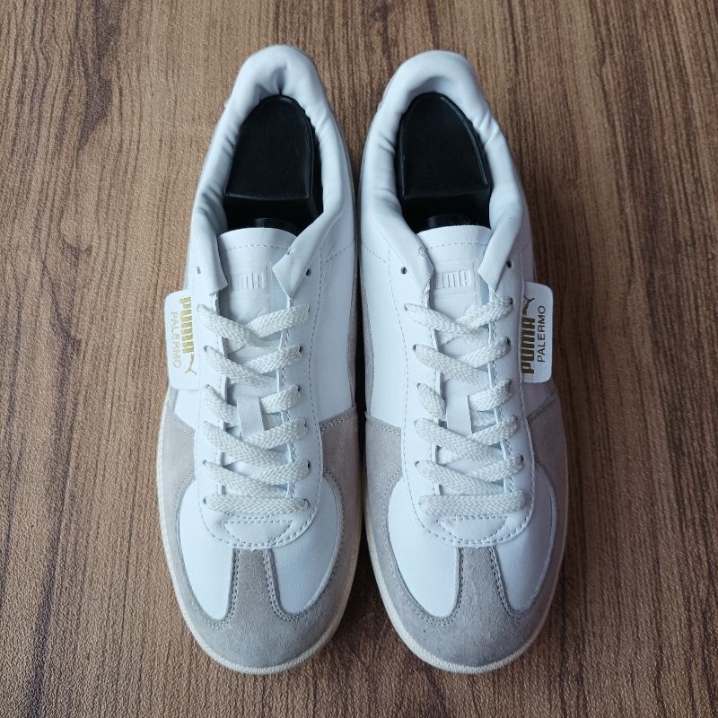 Puma Emo Casual Sneakers Pria white gray, foto 3