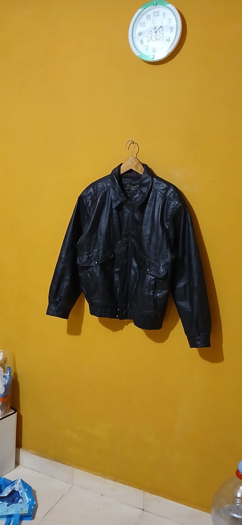 Leather Jacket Biker Kakuishi Japan, foto 2