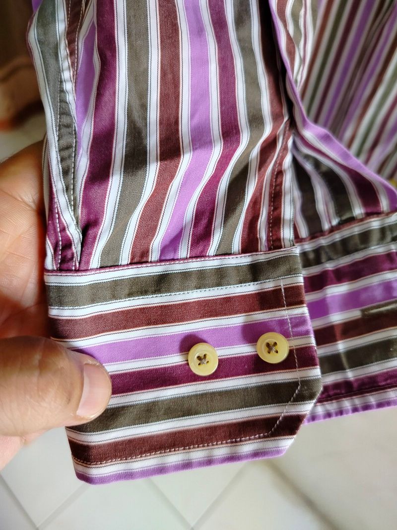 kemeja Massimo dutti salur SIZE L, foto 3