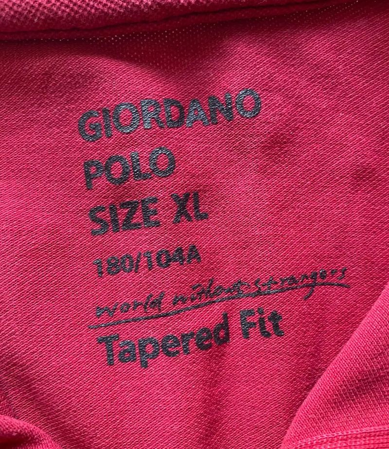POLO GIORDANO 3D LION RED, foto 2