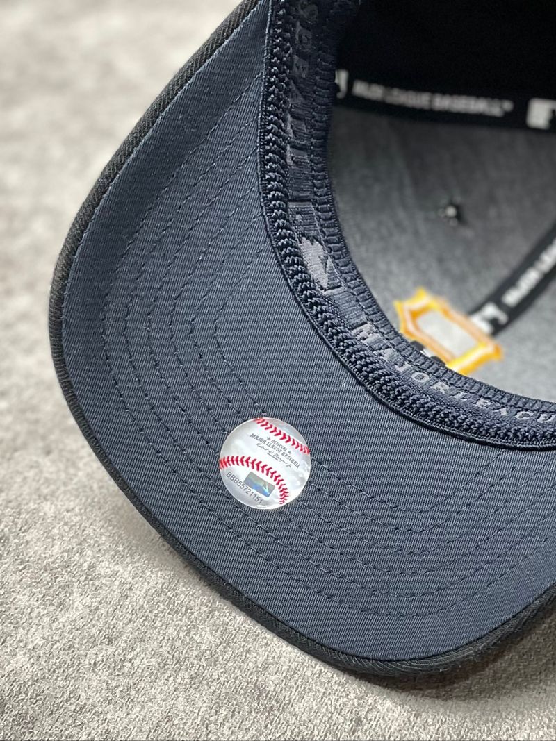 Topi Baseball Cap MLB Pirates Team Logo Built Up Second Orig, foto 8