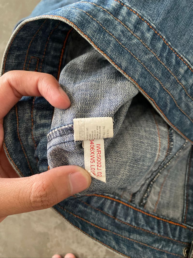 denim jacket vintage biker, foto 8