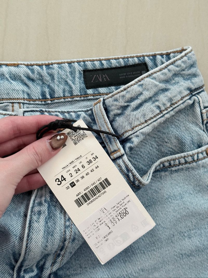 NEW zara lace jeans, foto 3