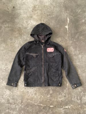 plaid jacket vintage / hoodie plaid
