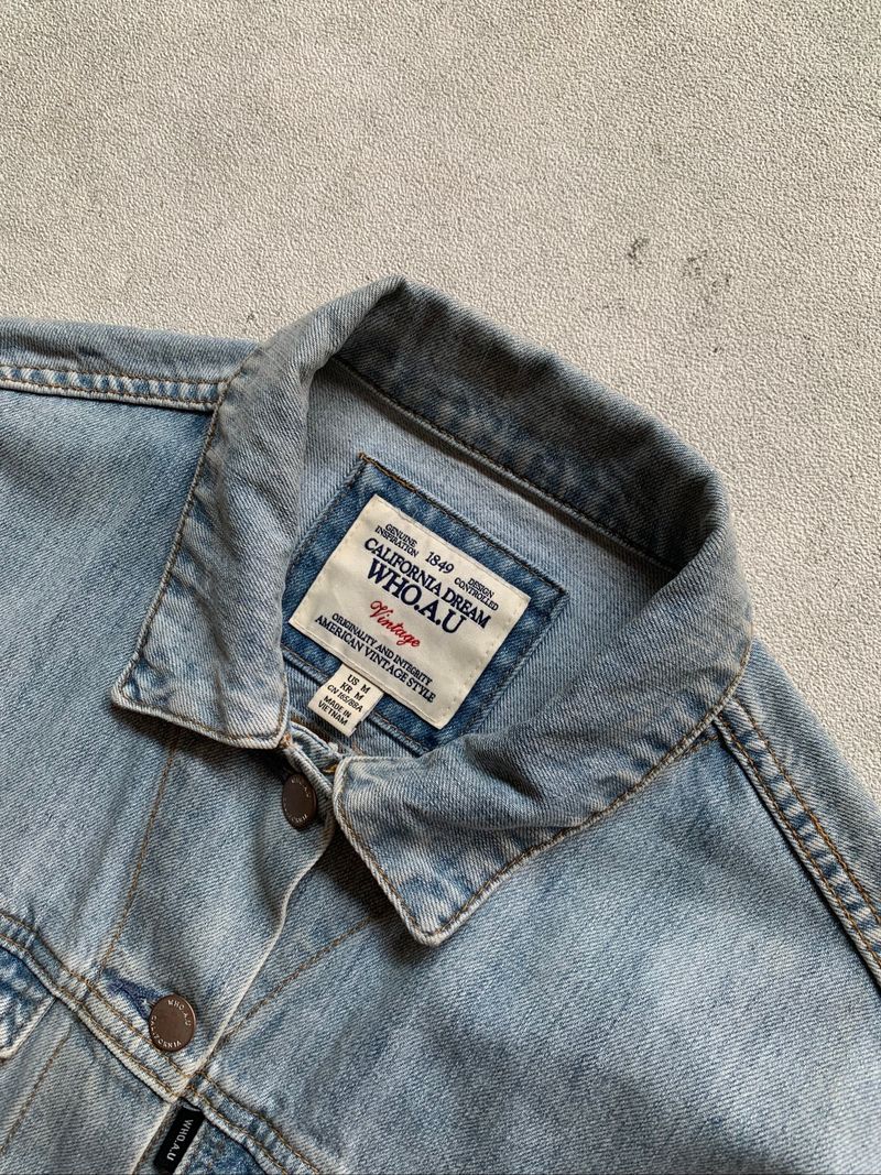 WHOAU BOXY DENIM JACKET, foto 5
