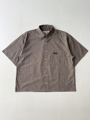 Access unltd multiplaid boxy shirt