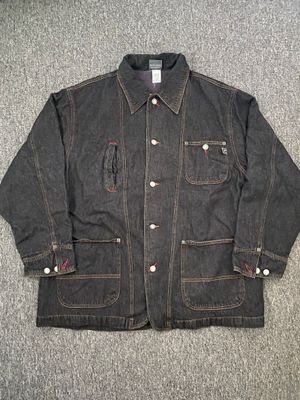 vintage grind skateboard chore denim jacket