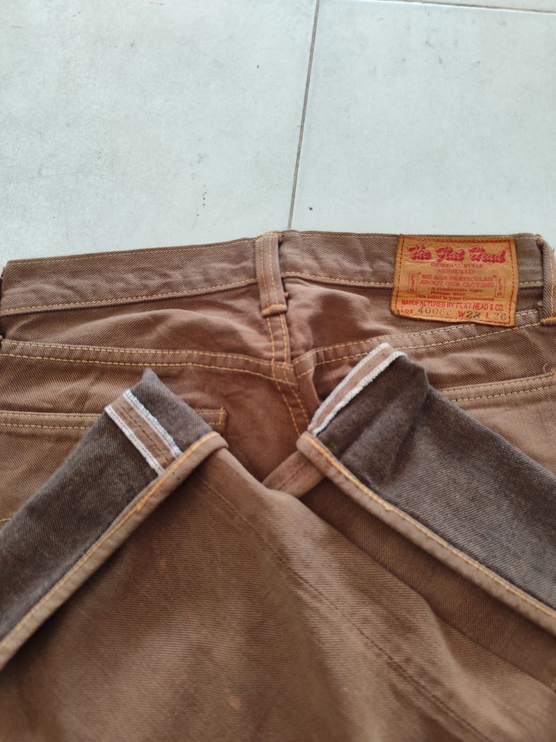 The Flat Head 4005C Denim Selvedge Japan, foto 4