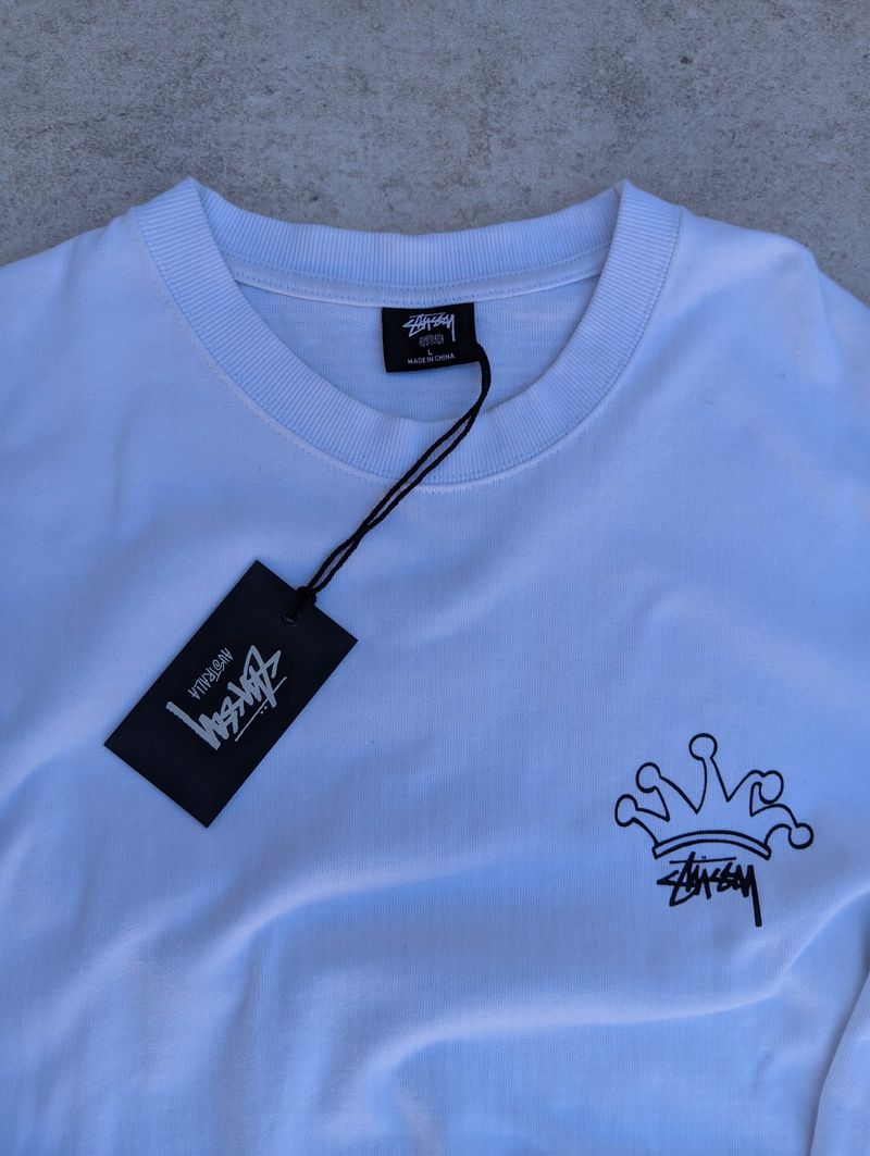 Long Sleeve Stussy S Crown, foto 4