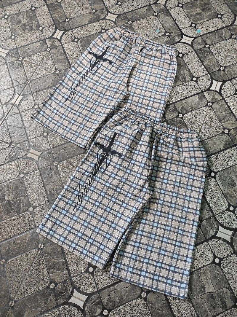 RELAXED PANTS PLAID, foto 2