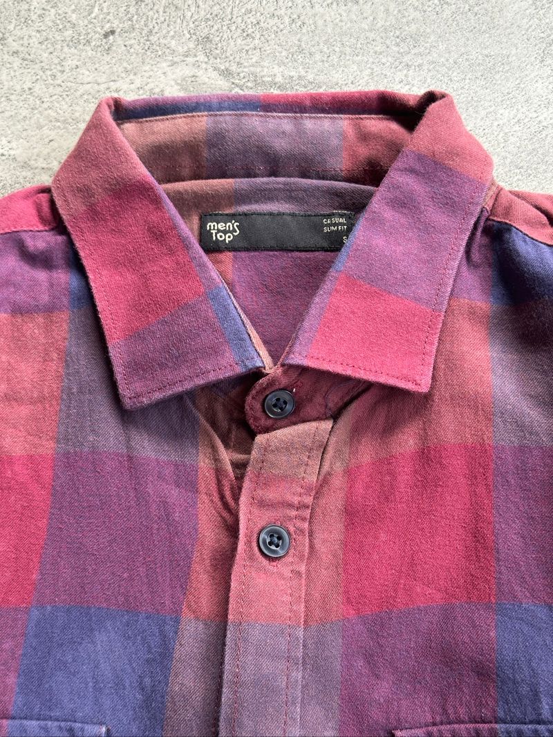 Men’s Top Kemeja Flannel, foto 3
