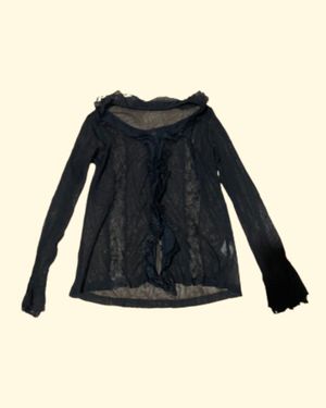 Sheer Lace Cardigan