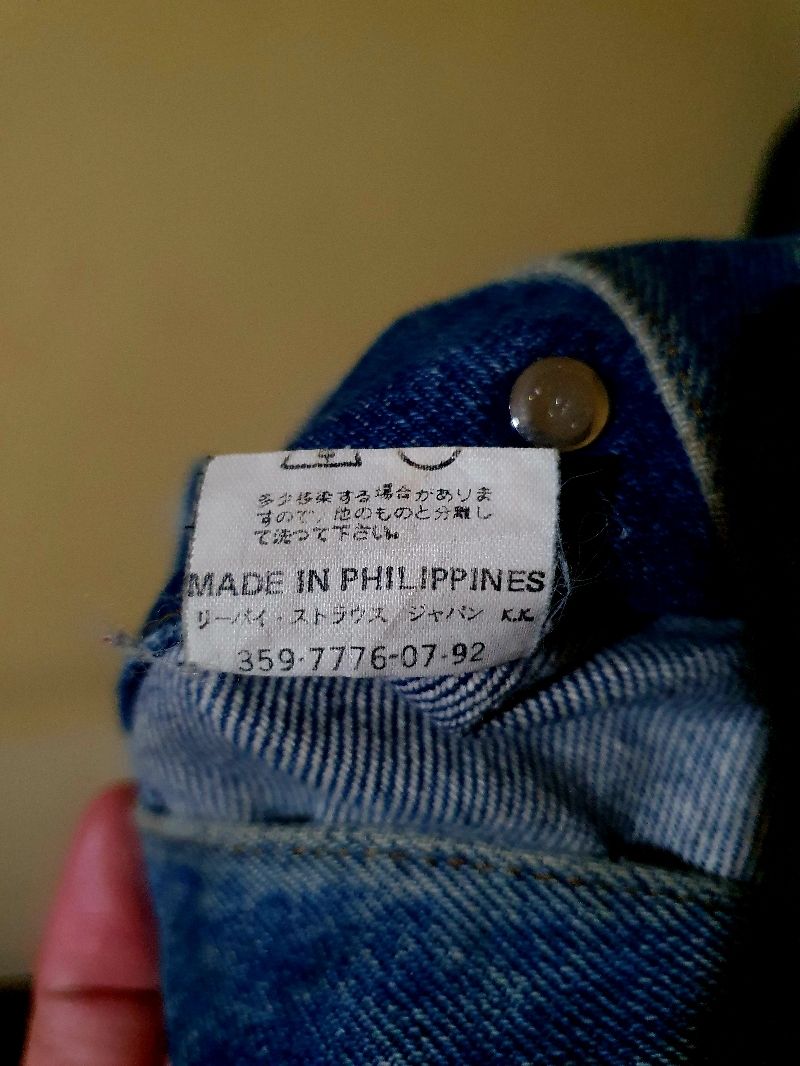 Levi's Grunge Indie Denim jacket Pria navy, foto 5