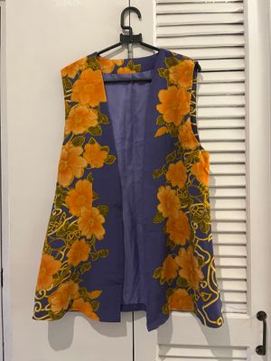 BATIK FLOWERS CARDIGAN