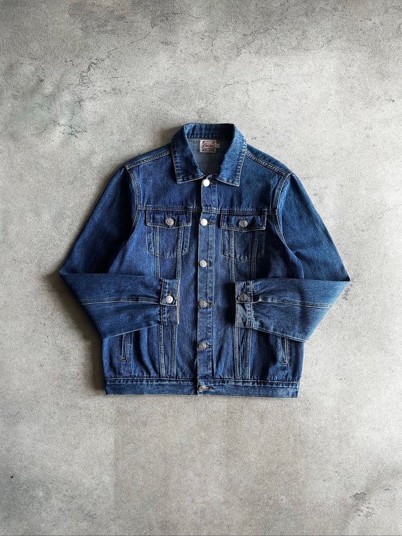 DENIM TRUCKER JACKET BU CRACKER, foto 4