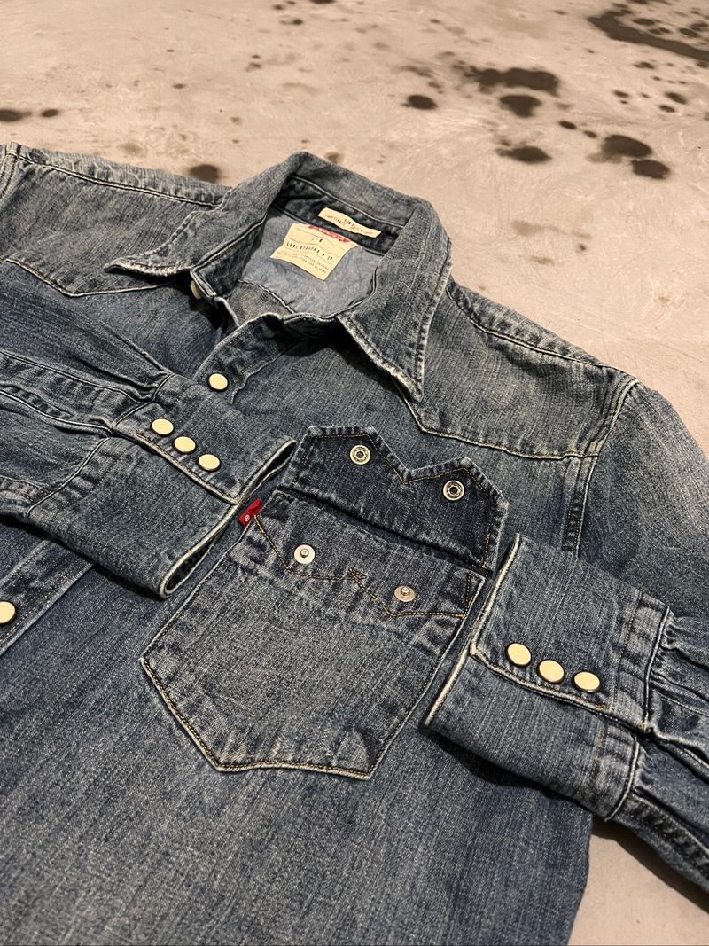Levis denim Western Snap button not levis engineered, foto 4