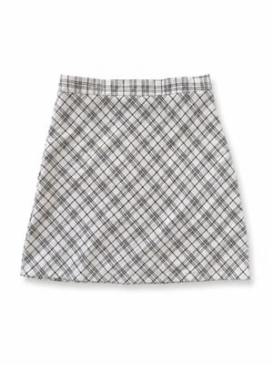 Plaid Mini Skirt