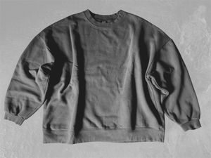 Casual Sweatshirt Pria gray