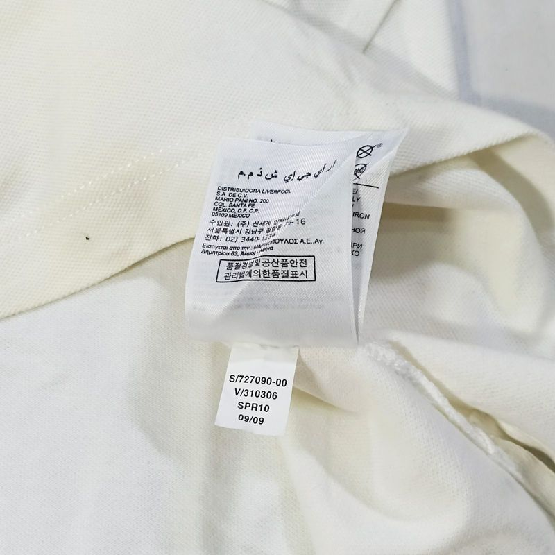 Vintage Polo Shirt GAP Basic Polos Putih, foto 6