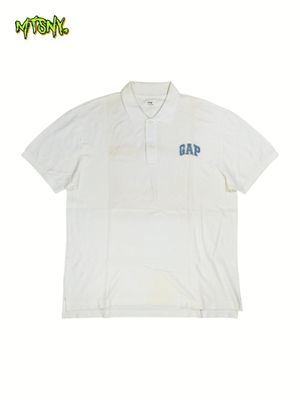 Vintage Polo Shirt GAP Basic Polos Putih
