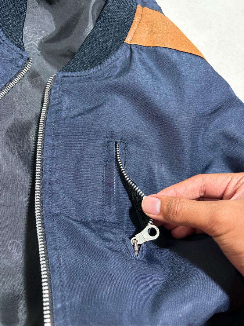Bomber Jacket Navy, foto 2