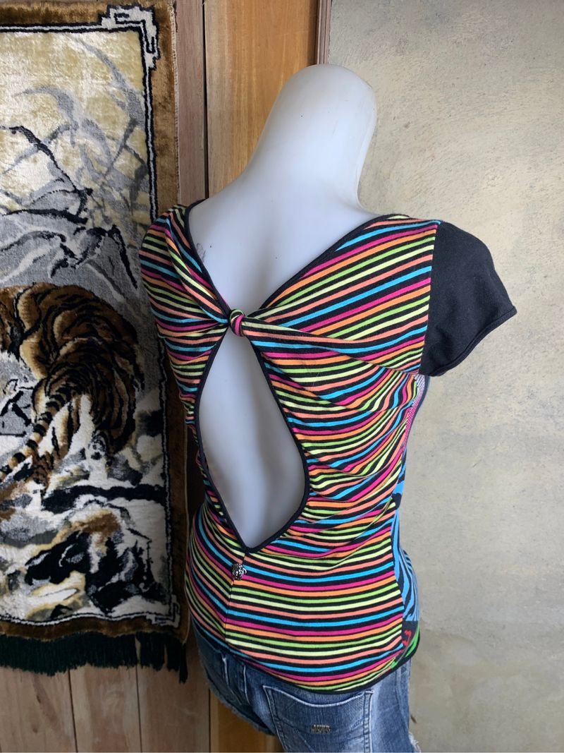 Versace Jeans Couture Psychedelic Open Back Tee (S), foto 3