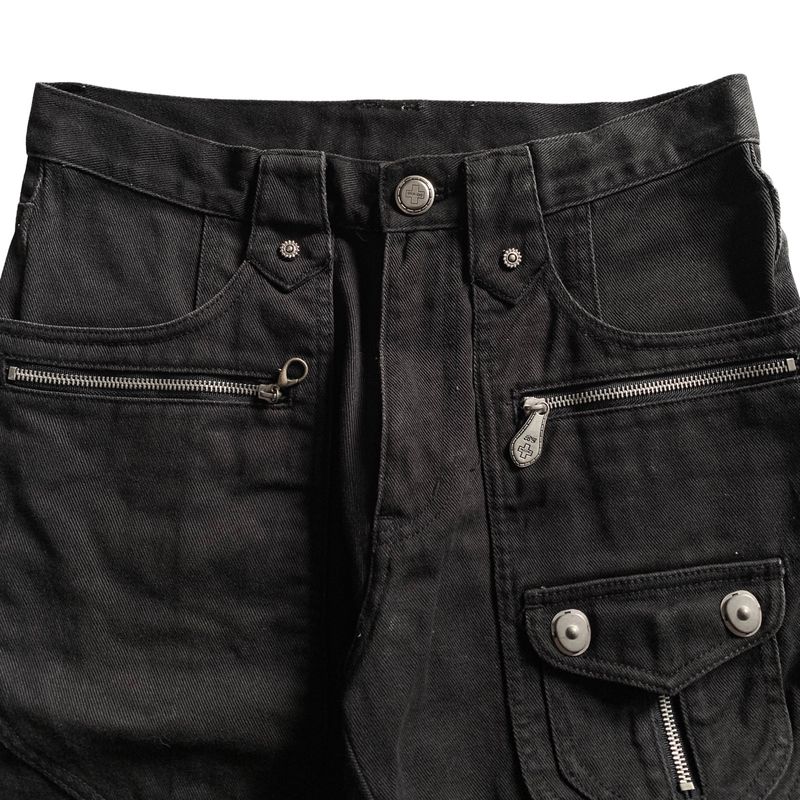 Bernings Sho Washed Multi-Pocket Bootcut Cargo Jeans, foto 3