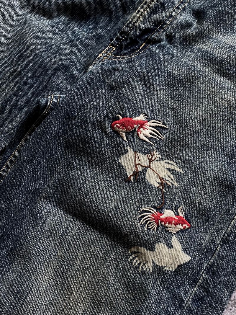 JORTS PANT SUKAJAN KOI FISH Y2K, foto 4