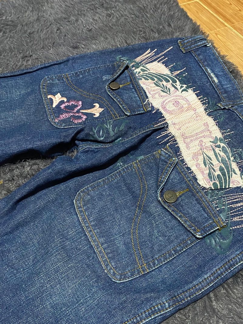 Celana jeans ocean Pasific vintage, foto 3