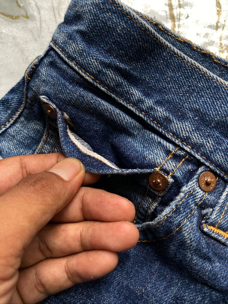 Vtg 90's Levi's 501 Big E Selvedge Redline Denim, foto 9