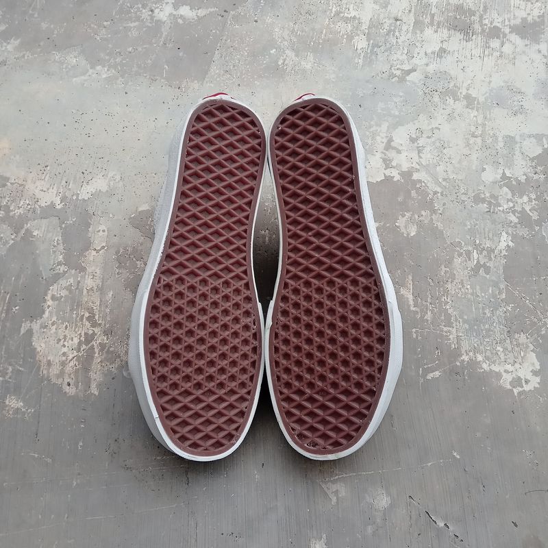 VANS Emo Casual Sneakers Pria white navy, foto 4
