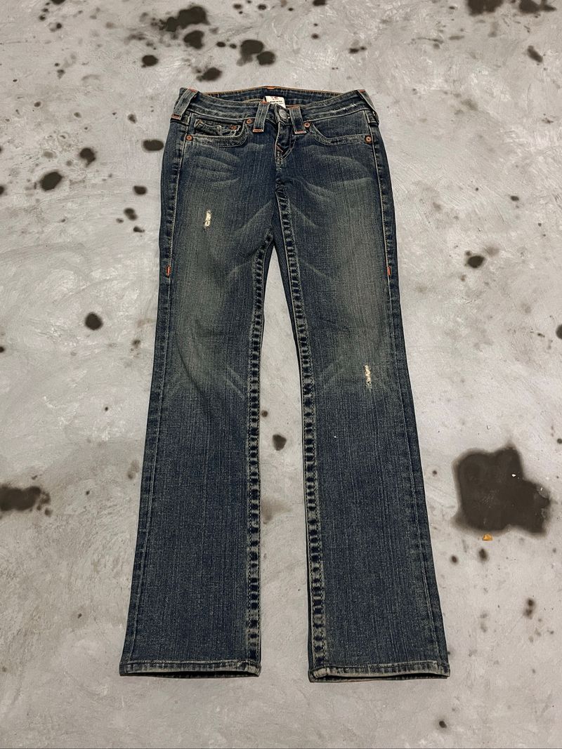 y2k True religion Billy Bootcut denim, foto 3