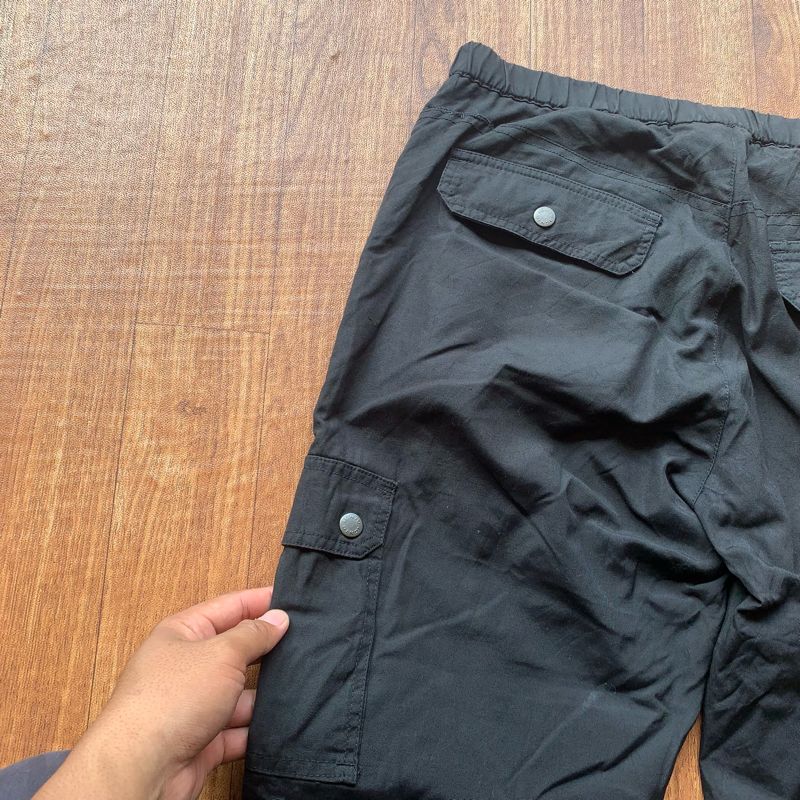 Streetwear Gorpcore Tracksuit Pria black, foto 7