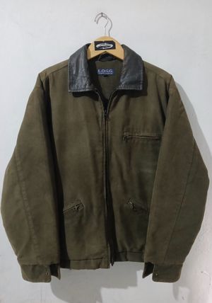 Vintage 90s Detroit work jacket L.O.G.G
