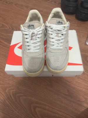 Nike airforce 1 low x stussy fossil colorway