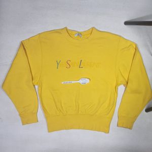 YSL YVESTSAINTLAURENT vintage crewneck woman size M