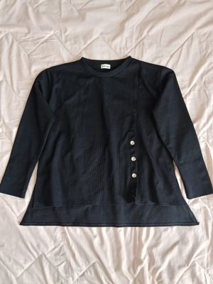 Blouse Rib Black