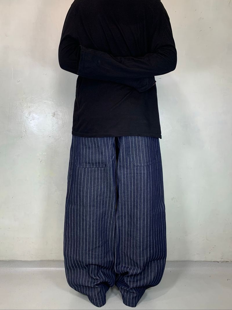 Uknown stripe Baggy Pants, foto 4