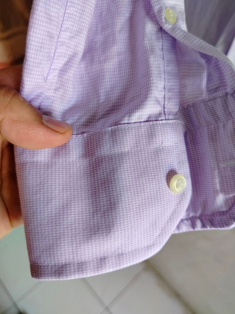 kemeja pria SIZE M boggi branded, foto 3