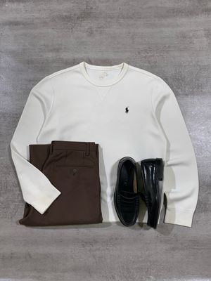 Ralph Lauren White Sweatshirt Crewneck
