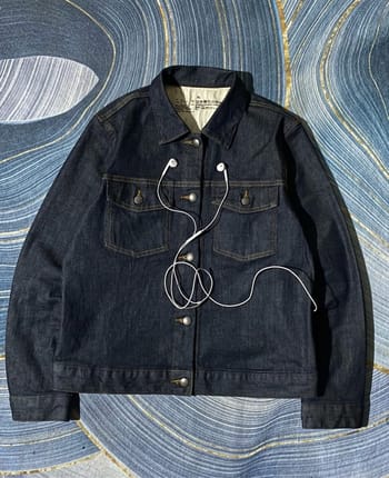 MUJI JAPAN INDIGO TRUCKER JACKET