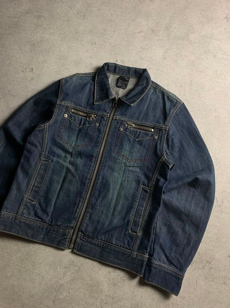 Morris Jeans Zipper Denim Jacket, foto 5