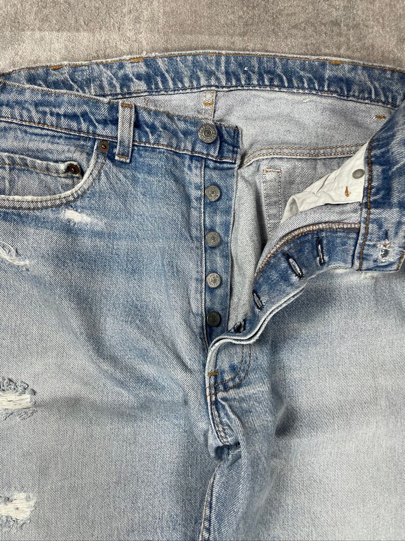 LEVIS 501 Late 60’s DISTRESSED JEANS, foto 2